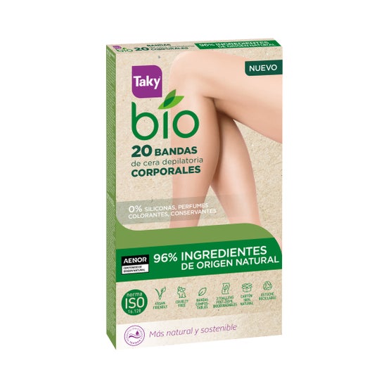 Taky Banda Cera Depilatoria Bio 20 uds
