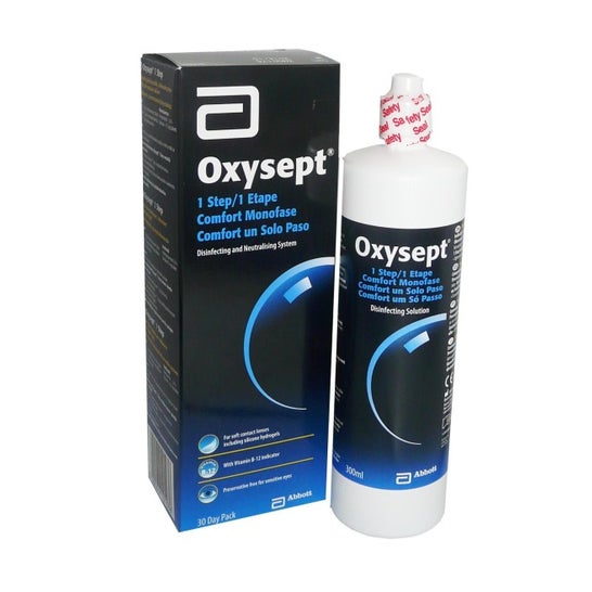 Oxysept desinfektionsmiddel og neutraliseringsmiddel 300 ml