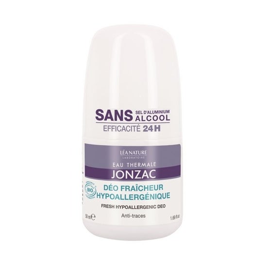 Jonzac desodorante hipoalergénico 24h 50ml