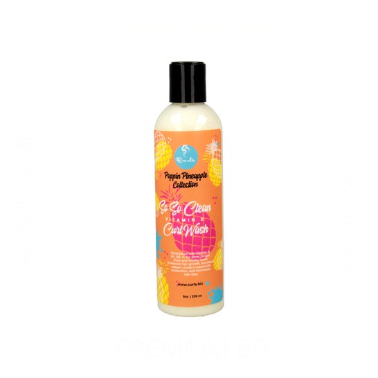 Curls Poppin Pineapple Collection So So Clean Curl Champú 236ml