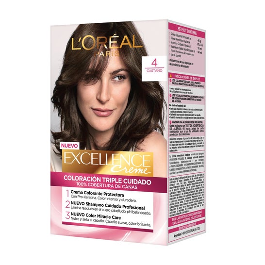 L'Oreal Excellence Nr. 4 Kastanie 100ml