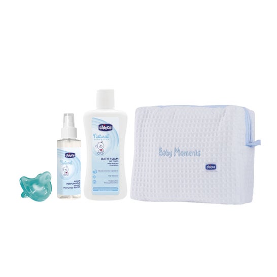 Chicco Pique Baby Azul Set