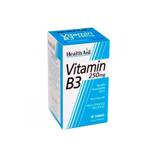 HealthAid Vitamina B3 (Niacinamide) 250mg 90comp