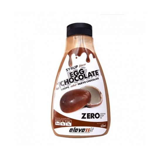 Eleve Chocolate Egg Flavour Syrup senza zucchero 425ml