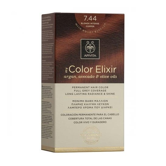 Apivita Color Elixir  Tinte 7.44