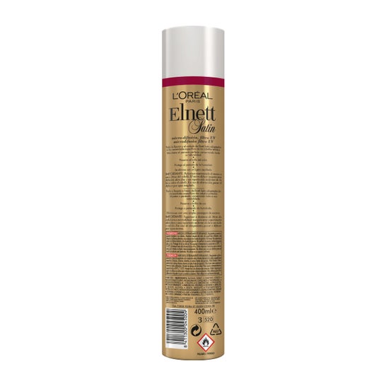 Lacca fissativa in raso Elnett colore forte tinto per capelli 400ml Vapo
