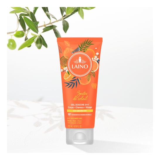 Laino Gel Ducha 3 en 1 Agrume Bio 200 ml