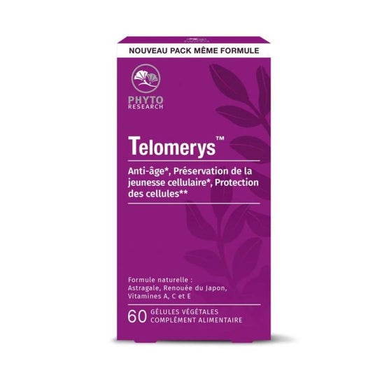 Telomerys Anti-Ageing 60 Plantaardige Capsules