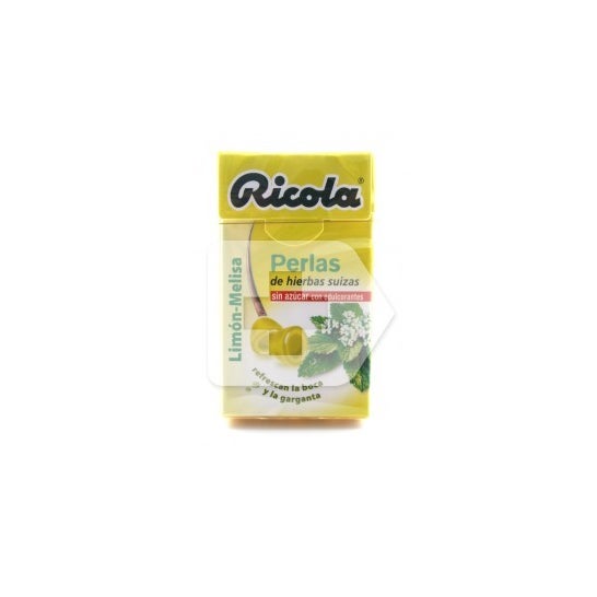 Ricola perlas sin azúcar de hierbas suizas 25 g
