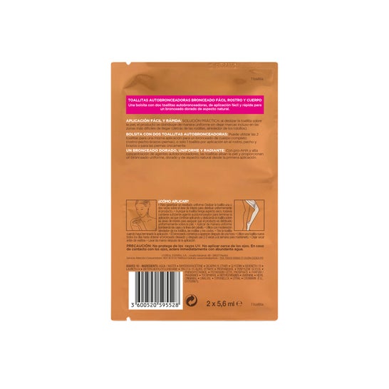 L'Oreal Sublime Bronze Self Tanners 2pcs