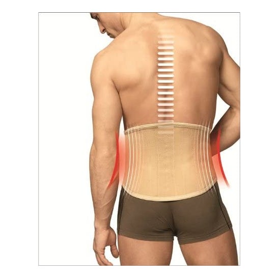 Turbo Med1 dolore cintura cintura posteriore Beige 27 centimetri alta T-u