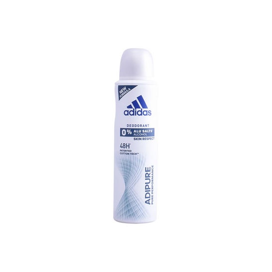 recursos humanos estrés mecanógrafo Adidas Desodorante Spray Woman Adipure 0% 150ml | PromoFarma