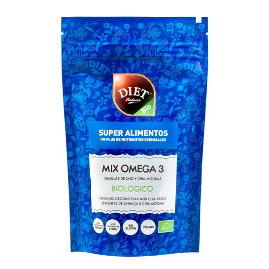 Diet-Radisson Mix Omega 3 Bio Semillas Lino y Chía Molida 250g