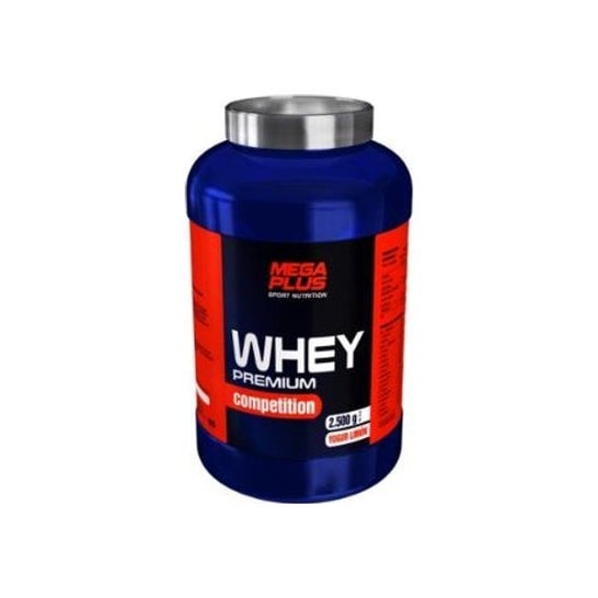 Mega Plus Whey Premium Wedstrijd Aardbei 1kg