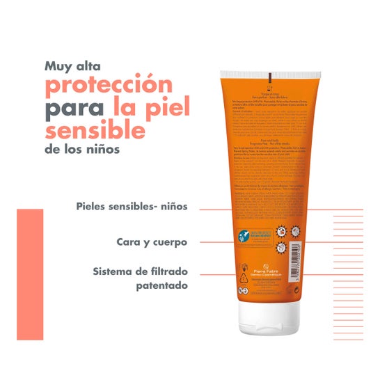 Avène Solar Leche Spf50+ Pediátrico (+2 Años) 250 ml