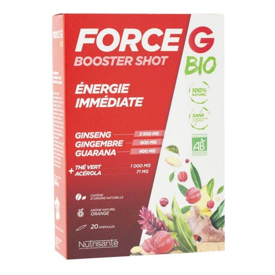 Force G Booster Shot Bio Energia Inmediata 20 Ampollas