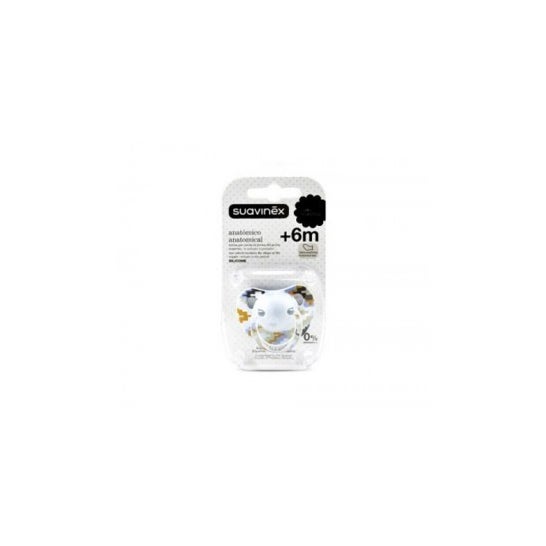Suavinex Chupete Little Luxuries Anatómico Silicona +6m 1 ud