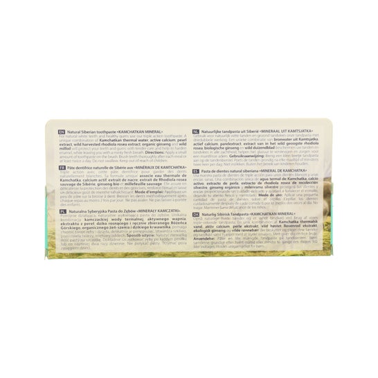 Natura Siberica Dentífrico Mineral de Kamchatka 100 g