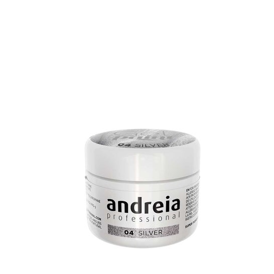 Andreia Professional Gel Paint Silver 04 4ml