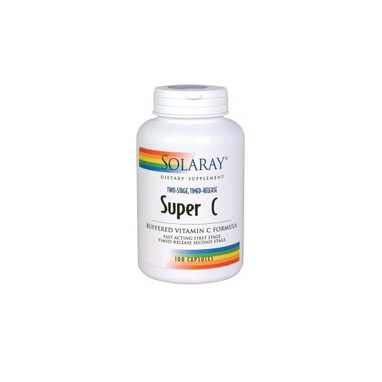 Solaray Super C 100 vegetable capsules