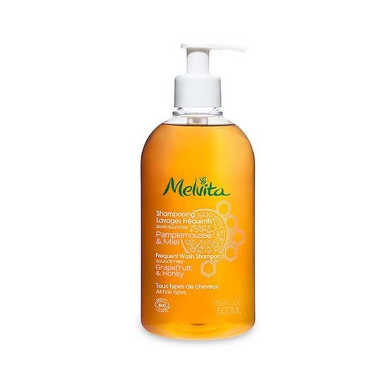 Melvita shampooing lavages frquents 500 ml