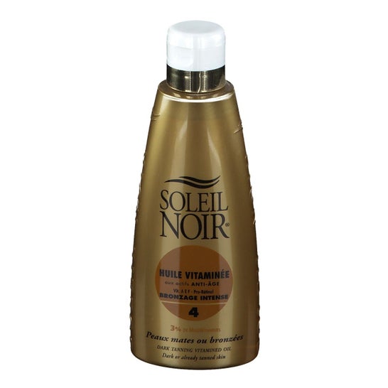 Soleil Noir Olio di Vitamina Bronzato Intenso Spf 4 150Ml di Vitamina Bronzata Spf 4 150Ml