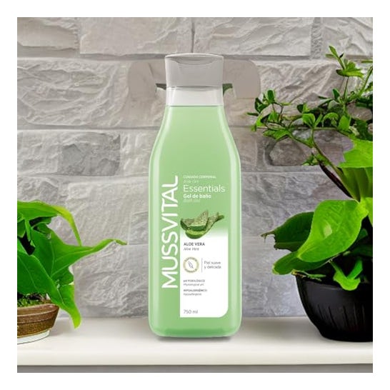 Mussvital Bade-Gel mit Aloe Vera 750 ml Mussvital Bade-Gel mit Aloe Vera 750 ml
