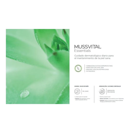Mussvital Bade-Gel mit Aloe Vera 750 ml Mussvital Bade-Gel mit Aloe Vera 750 ml