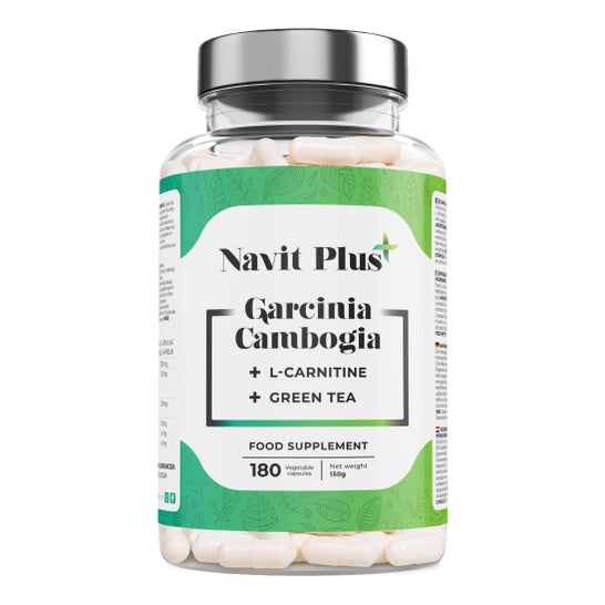 Navit Plus Garcinia Cambogia + L-carnitine + groene thee 180 caps