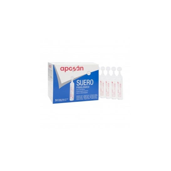 Aposán suero fisiológico nasal 30 monodosisx5ml