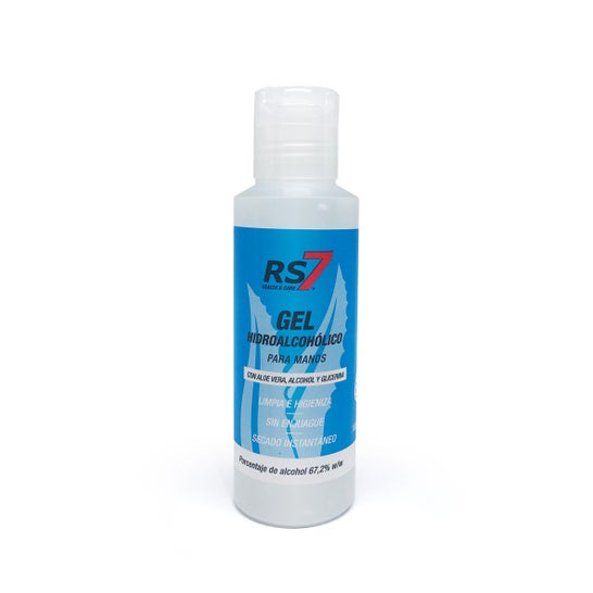 RS7 Gel higienizante para manos 100ml