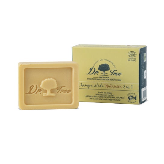 Dr. Tree Solid Shampoo 2 In 1 Voeding 75 G