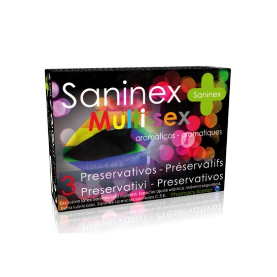 Saninex Preservativos Multisex 3uds
