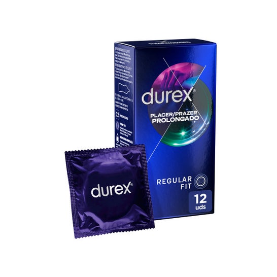 Durex® Placer prolongado preservativos 12uds