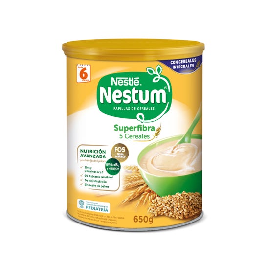 Nestlé Nestum 5 Cereales SuperFibra 650g