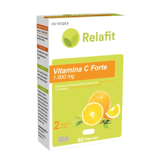 Relafit Vitamina C 1000mg 60 Cápsulas Relafit MS,  (Código PF )