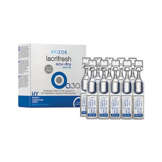Avizor Lacrifresh Ocu Dry single dose 0.4ml x 20 uts