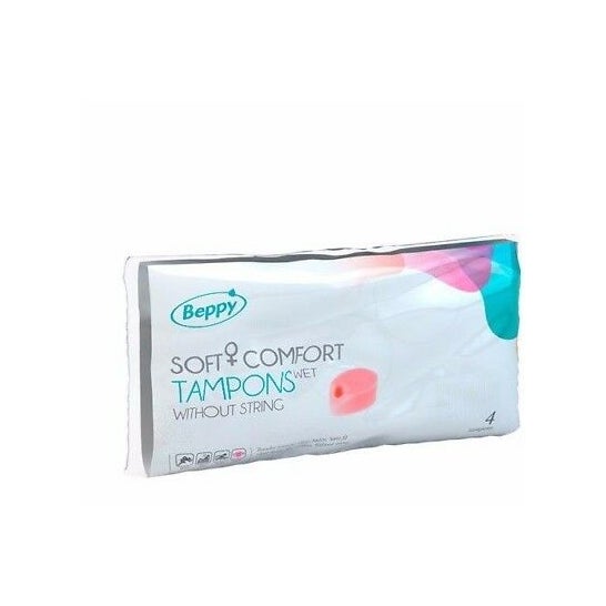 Beppy Soft Comfort Glijmiddel Tampons zonder Strips 4 stuks