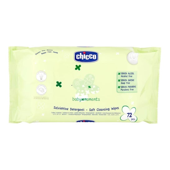 Chicco™ Baby moments cleaning wipes 72uts