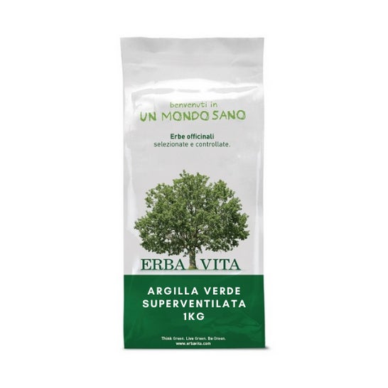 Erba Vita Arcilla Verde Super Ventilada 1kg