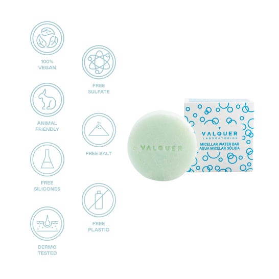 Valquer Dry Skin Solid Micellar Water 50g