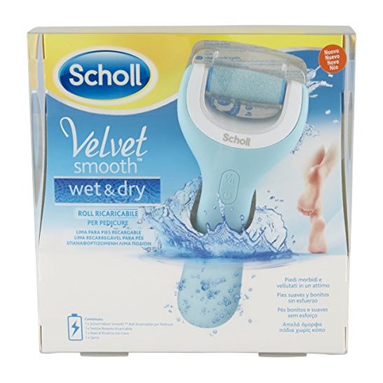 Scholl Velvet Smooth Wet & Dry lima pies 1ud