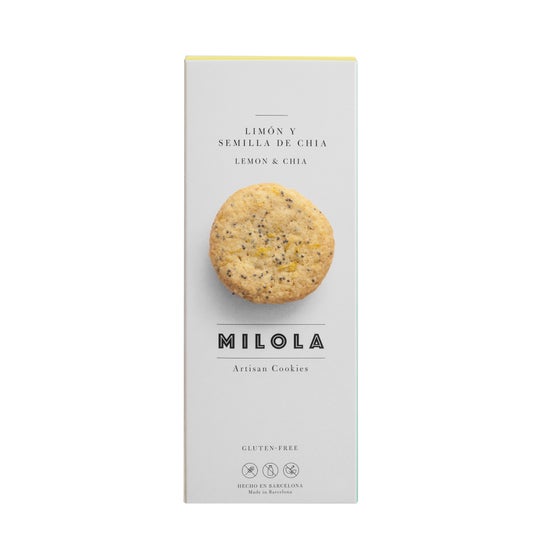 Milola Biscotti Semi Chia Limone 140g