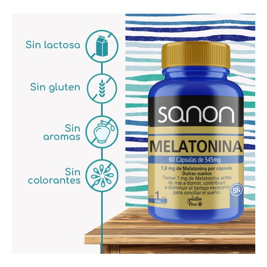 Sanon Melatonina 60caps