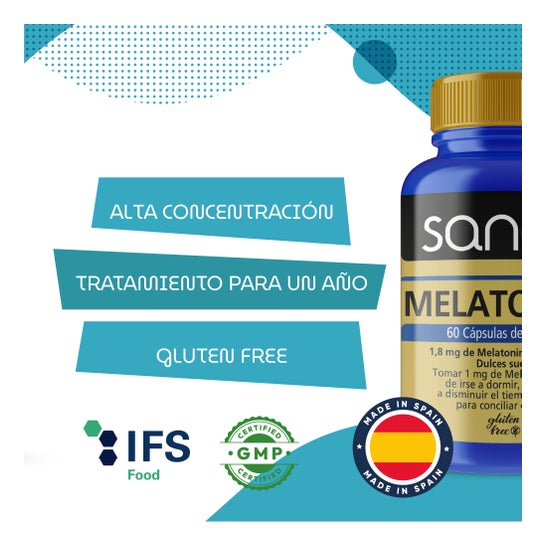 Sanon Melatonina 60caps