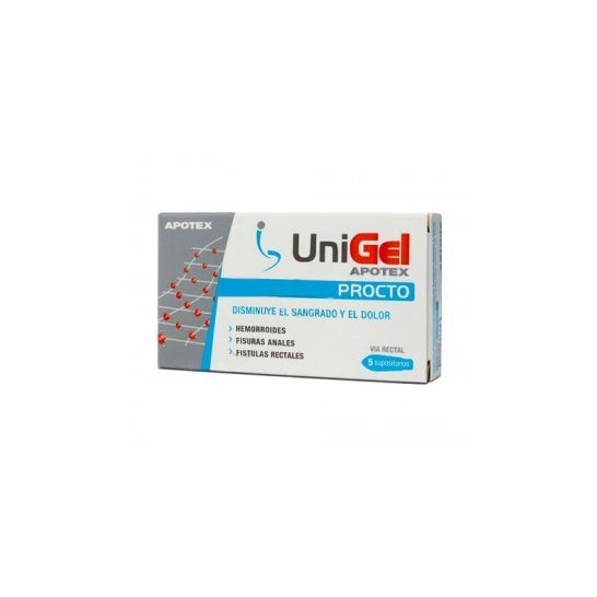 Apotex Unigel Procto Zäpfchen 5 Stck.