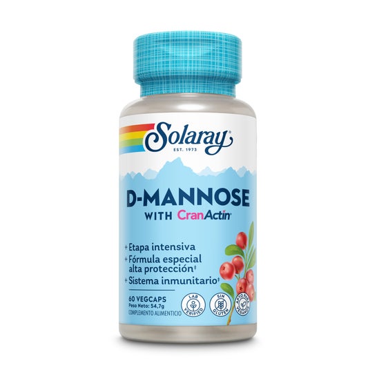 Solaray D-Manosa Cranactin 60caps