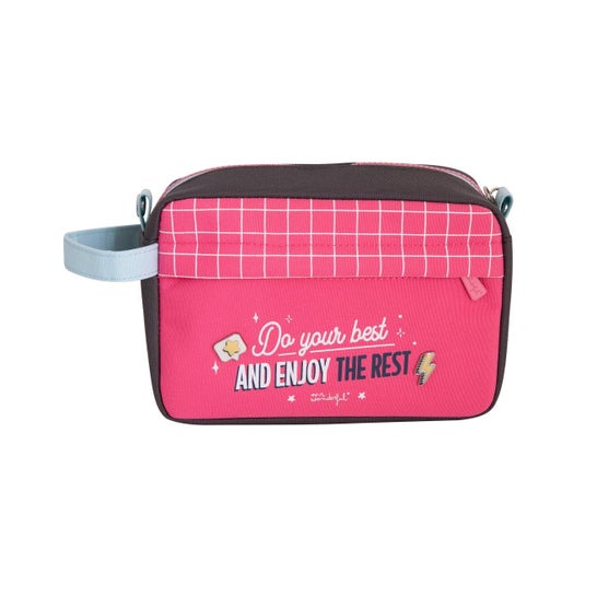 Mr. Wonderful Large Pencil Case Do Your Best And Enjoy The Rest 1pc