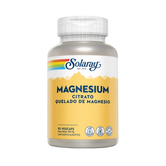 Solaray Magnesium 90 kapsler