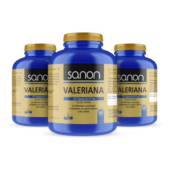 Sanon Pack Valeriana 515mg 3x225caps